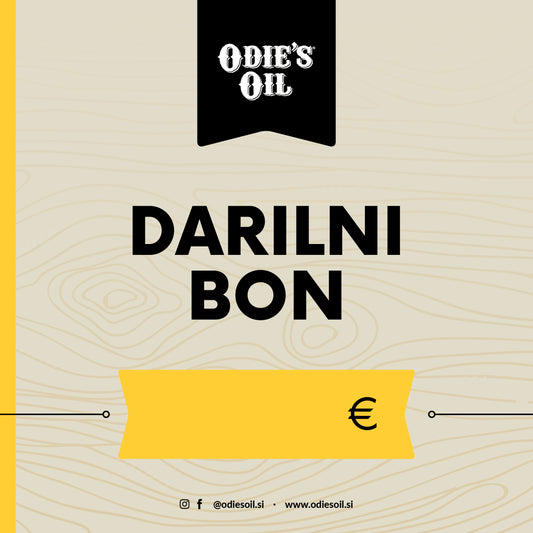 Darilni Bon - Odie's Oil