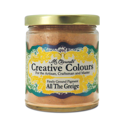 Mr. Cornwall’s Creative Colours pigment – All the Greige