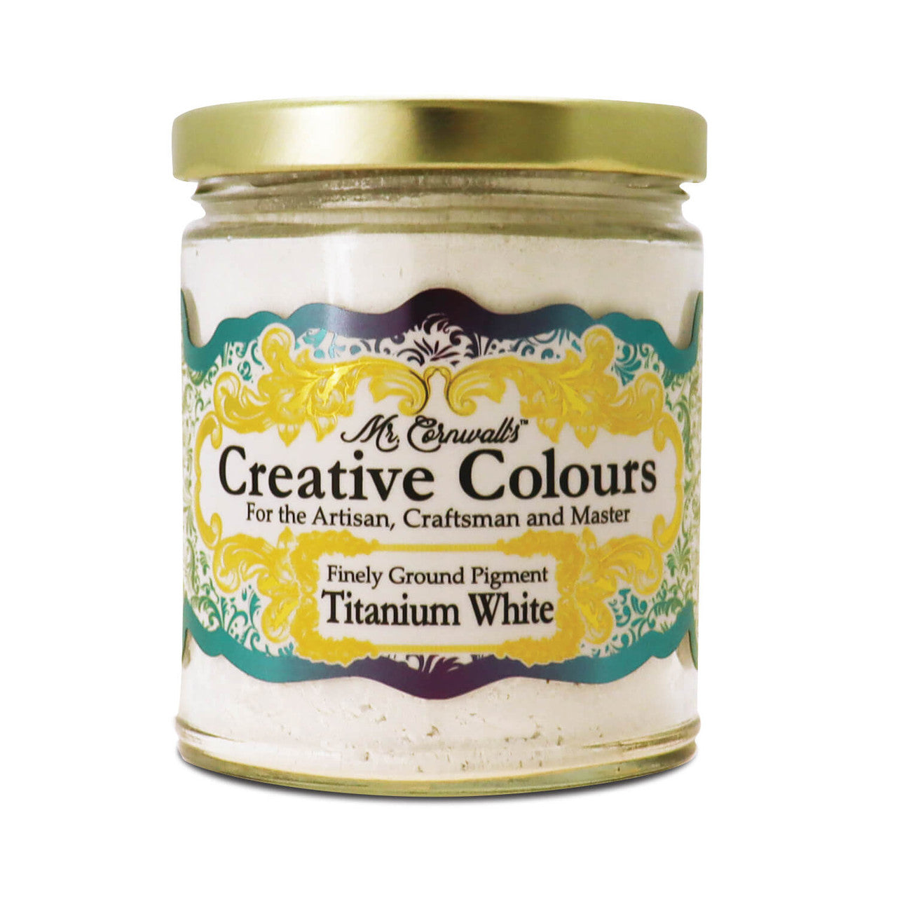 Mr. Cornwall’s Creative Colours pigment – Titanium White